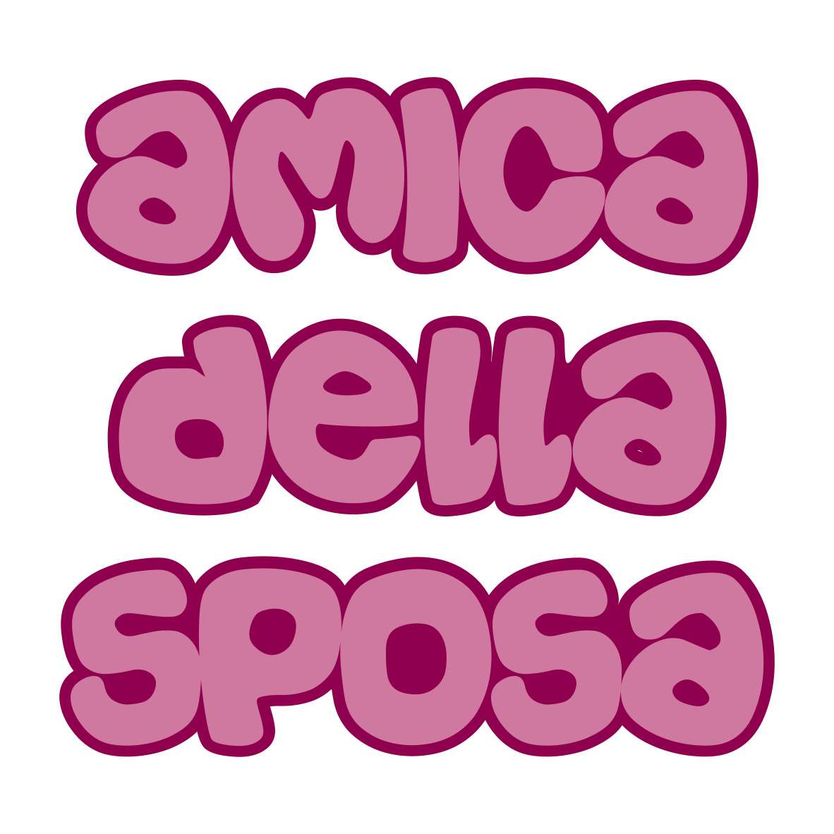 Magliette amiche della sposa sale