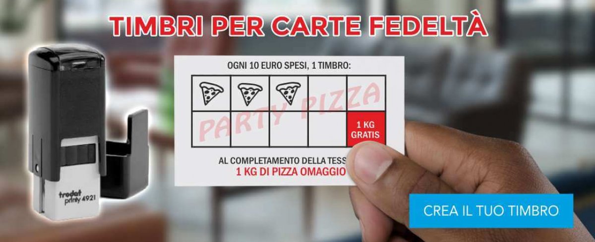 Timbri autoinchiostranti personalizzati per carta