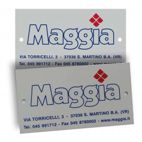 Targhe marcatura CE 2 colori