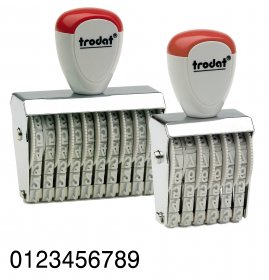Timbri Numeratori altezza caratteri 5 mm
