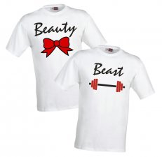 Magliette Coppie Beauty e Beast