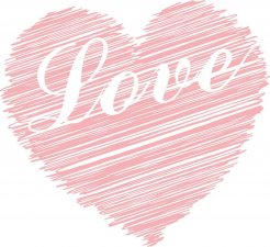 Maglietta Love Cuore