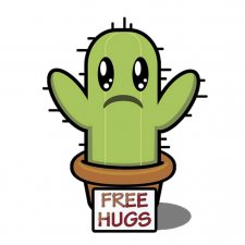 Maglietta Cactus Free Hugs
