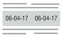 Stampo Professional Datario 5466/PL Doppia Data