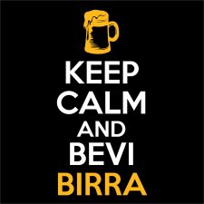 Maglietta Keep Calm and Bevi Birra