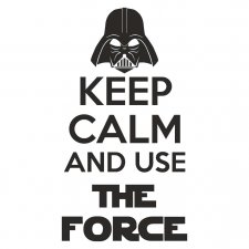 Maglietta Keep Calm and Use The Force