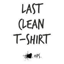 Maglietta Last Clean T-shirt
