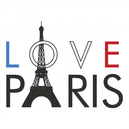 Maglietta Love Paris