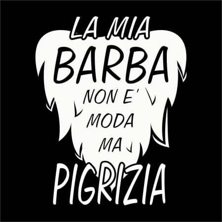 Maglietta La mia Barba non è moda