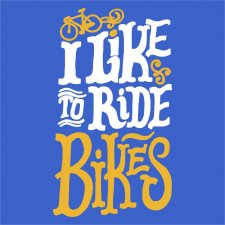 Maglietta I Like To Ride Bikes