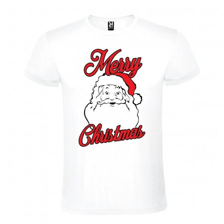 Maglietta Merry Christmas Santa Claus