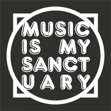 Maglietta Music is my Sanctuary