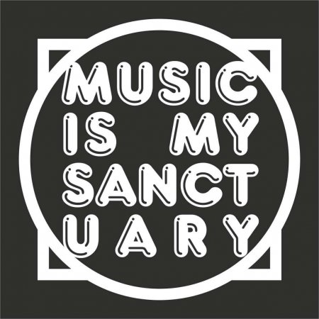Maglietta Music is my Sanctuary
