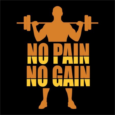Maglietta No Pain No Gain
