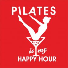 Maglietta Strapilates is my happy hour