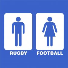 Maglietta Rugby vs Soccer