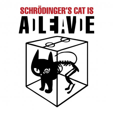 Maglietta Schrodinger cat dead alive