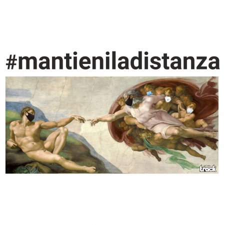 Maglietta Mantieni la distanza