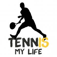 Maglietta Tennis is My Life