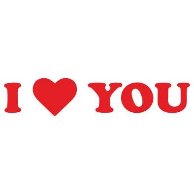 Timbro I Love You