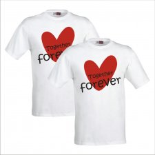 Magliette Coppie Together Forever