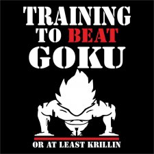 Maglietta Training to Beat Goku