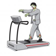 Maglietta Zombie Tapis Roulant