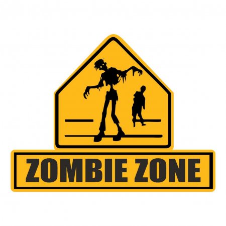 Maglietta Zombie Zone