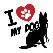 Maglietta Amo il mio Cane