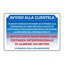 Avviso alla clientela