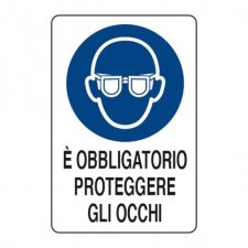 Obbligo proteggere gli occhi