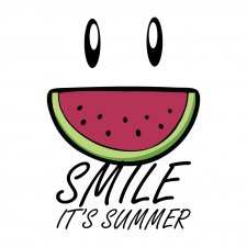 Maglietta Smile It's Summer