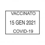 Stampo Printy Datario 4750 - Vaccinato Covid