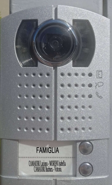 Targhetta citofono in opalina 5535