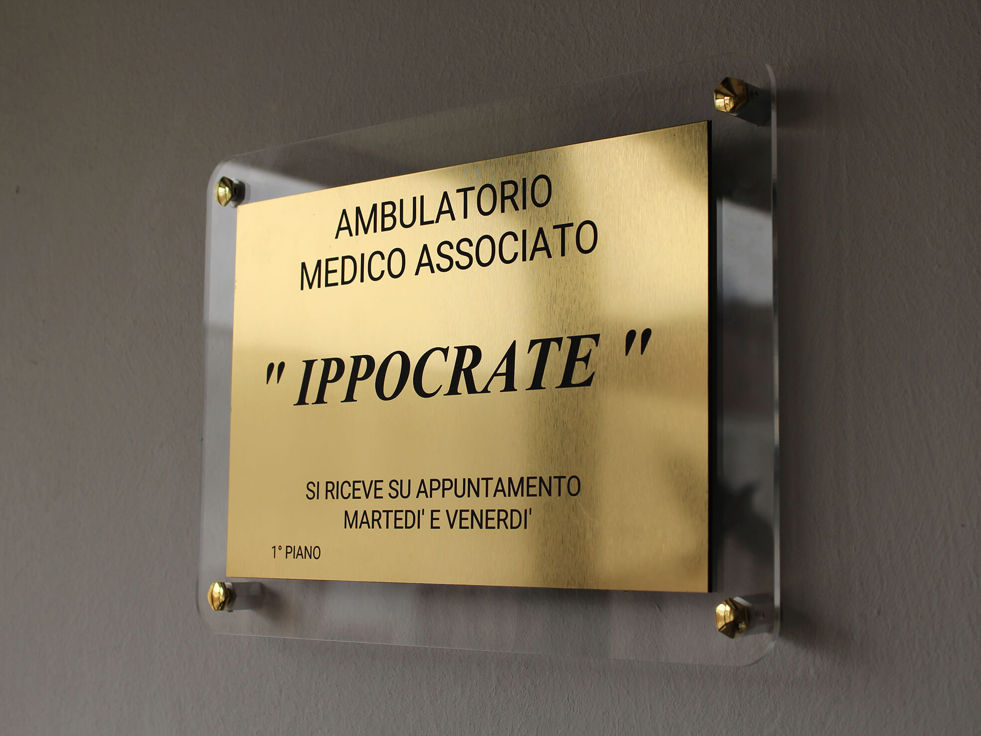 Targa Studio Medico