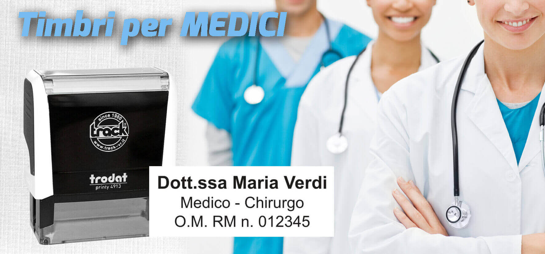 Timbri per Medici Online Personalizzati