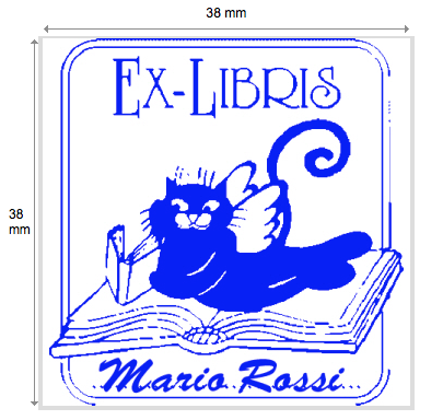 Tanti ex libris e timbri per personalizzare i libri 